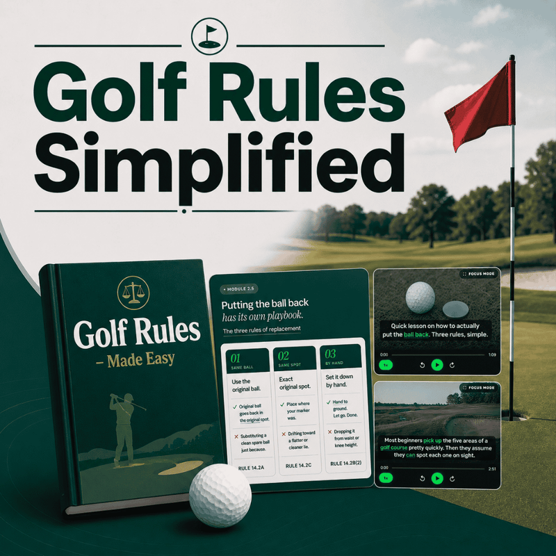 Golf Rules Simplified