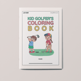 Coloring Book: Kid Golfer's A-Z (Printable)