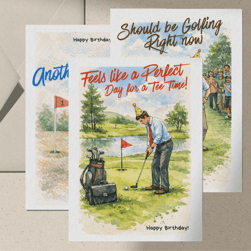 Office Golfer's Birthday Bundle
